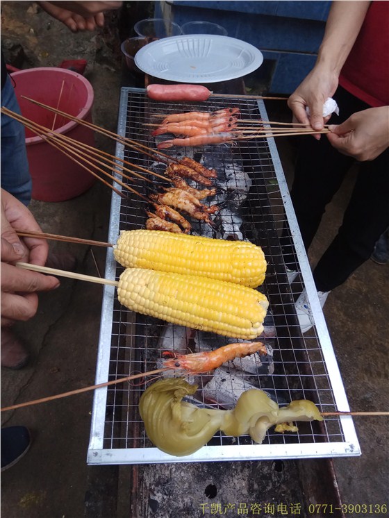 南寧不銹鋼水箱廠家千凱之燒烤活動，咨詢0771-3903136