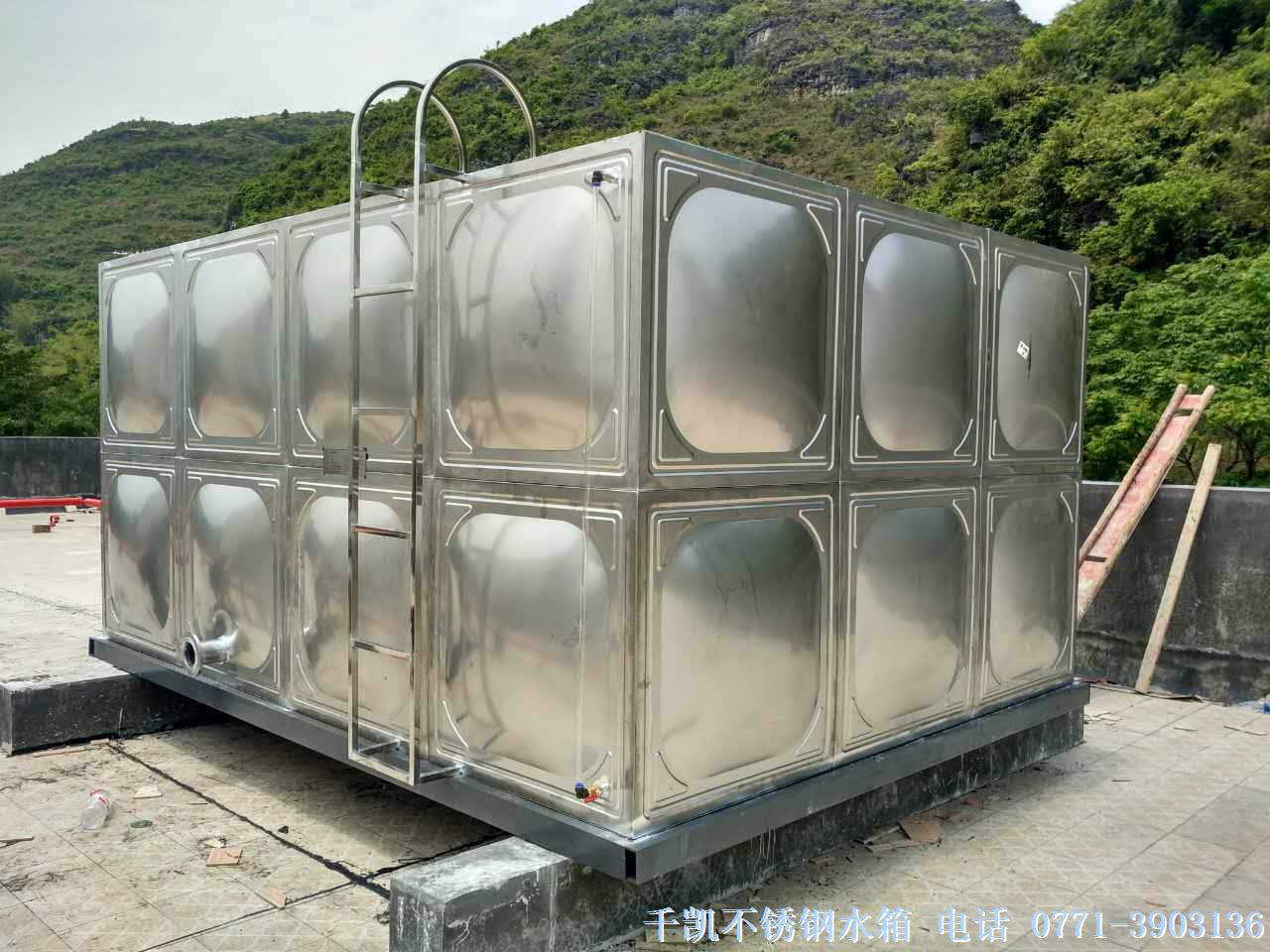 屋頂消防水箱